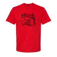 Design version Softstyle™ midweight adult t-shirt Thumbnail