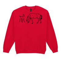 Heavy Blend Crew Neck Sweatshirt Thumbnail