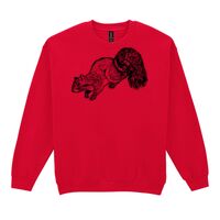 Heavy Blend Crew Neck Sweatshirt Thumbnail