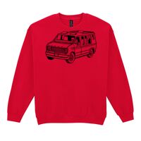 Heavy Blend Crew Neck Sweatshirt Thumbnail