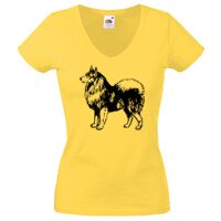 Lady-fit Valueweight V-Neck T-Shirt Thumbnail