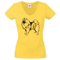 Lady-fit Valueweight V-Neck T-Shirt Thumbnail