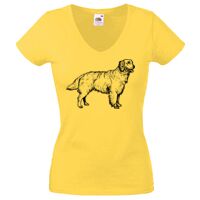 Lady-fit Valueweight V-Neck T-Shirt Thumbnail