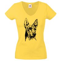 Lady-fit Valueweight V-Neck T-Shirt Thumbnail