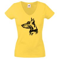 Lady-fit Valueweight V-Neck T-Shirt Thumbnail