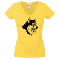 Lady-fit Valueweight V-Neck T-Shirt Thumbnail