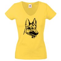 Lady-fit Valueweight V-Neck T-Shirt Thumbnail