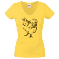 Lady-fit Valueweight V-Neck T-Shirt Thumbnail