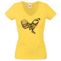 Lady-fit Valueweight V-Neck T-Shirt Thumbnail