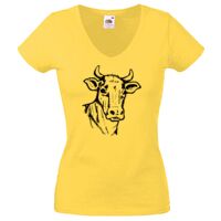 Lady-fit Valueweight V-Neck T-Shirt Thumbnail