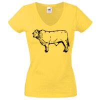 Lady-fit Valueweight V-Neck T-Shirt Thumbnail