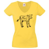 Lady-fit Valueweight V-Neck T-Shirt Thumbnail