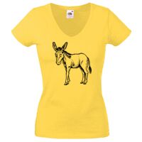 Lady-fit Valueweight V-Neck T-Shirt Thumbnail