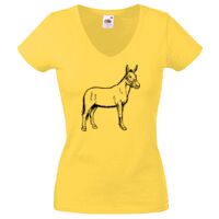 Lady-fit Valueweight V-Neck T-Shirt Thumbnail