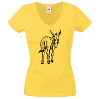 Lady-fit Valueweight V-Neck T-Shirt Thumbnail