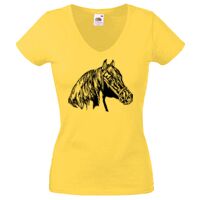 Lady-fit Valueweight V-Neck T-Shirt Thumbnail