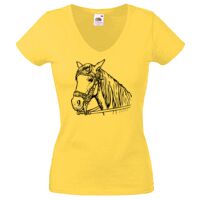 Lady-fit Valueweight V-Neck T-Shirt Thumbnail