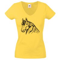 Lady-fit Valueweight V-Neck T-Shirt Thumbnail