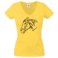 Lady-fit Valueweight V-Neck T-Shirt Thumbnail
