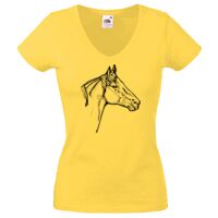 Lady-fit Valueweight V-Neck T-Shirt Thumbnail