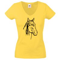 Lady-fit Valueweight V-Neck T-Shirt Thumbnail