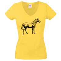 Lady-fit Valueweight V-Neck T-Shirt Thumbnail