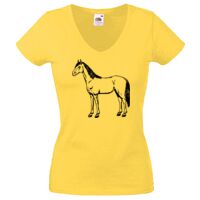 Lady-fit Valueweight V-Neck T-Shirt Thumbnail