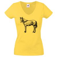 Lady-fit Valueweight V-Neck T-Shirt Thumbnail
