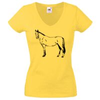 Lady-fit Valueweight V-Neck T-Shirt Thumbnail
