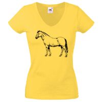 Lady-fit Valueweight V-Neck T-Shirt Thumbnail