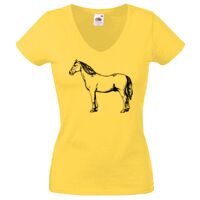 Lady-fit Valueweight V-Neck T-Shirt Thumbnail