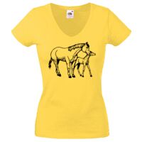 Lady-fit Valueweight V-Neck T-Shirt Thumbnail