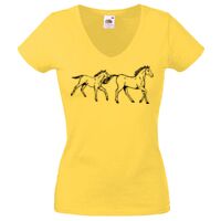 Lady-fit Valueweight V-Neck T-Shirt Thumbnail