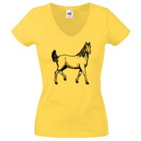 Lady-fit Valueweight V-Neck T-Shirt Thumbnail