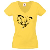 Lady-fit Valueweight V-Neck T-Shirt Thumbnail