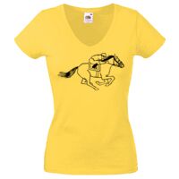 Lady-fit Valueweight V-Neck T-Shirt Thumbnail