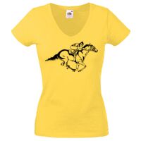 Lady-fit Valueweight V-Neck T-Shirt Thumbnail