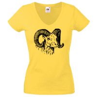 Lady-fit Valueweight V-Neck T-Shirt Thumbnail