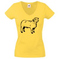 Lady-fit Valueweight V-Neck T-Shirt Thumbnail