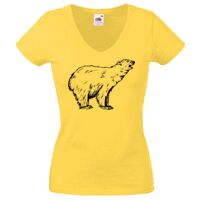 Lady-fit Valueweight V-Neck T-Shirt Thumbnail