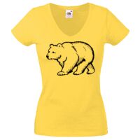 Lady-fit Valueweight V-Neck T-Shirt Thumbnail