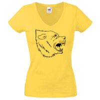 Lady-fit Valueweight V-Neck T-Shirt Thumbnail