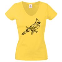 Lady-fit Valueweight V-Neck T-Shirt Thumbnail