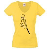 Lady-fit Valueweight V-Neck T-Shirt Thumbnail