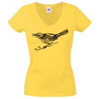Lady-fit Valueweight V-Neck T-Shirt Thumbnail