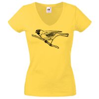 Lady-fit Valueweight V-Neck T-Shirt Thumbnail