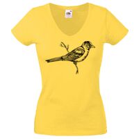 Lady-fit Valueweight V-Neck T-Shirt Thumbnail
