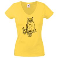 Lady-fit Valueweight V-Neck T-Shirt Thumbnail
