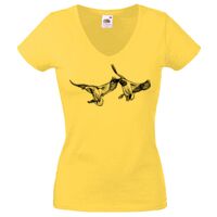 Lady-fit Valueweight V-Neck T-Shirt Thumbnail
