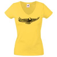 Lady-fit Valueweight V-Neck T-Shirt Thumbnail